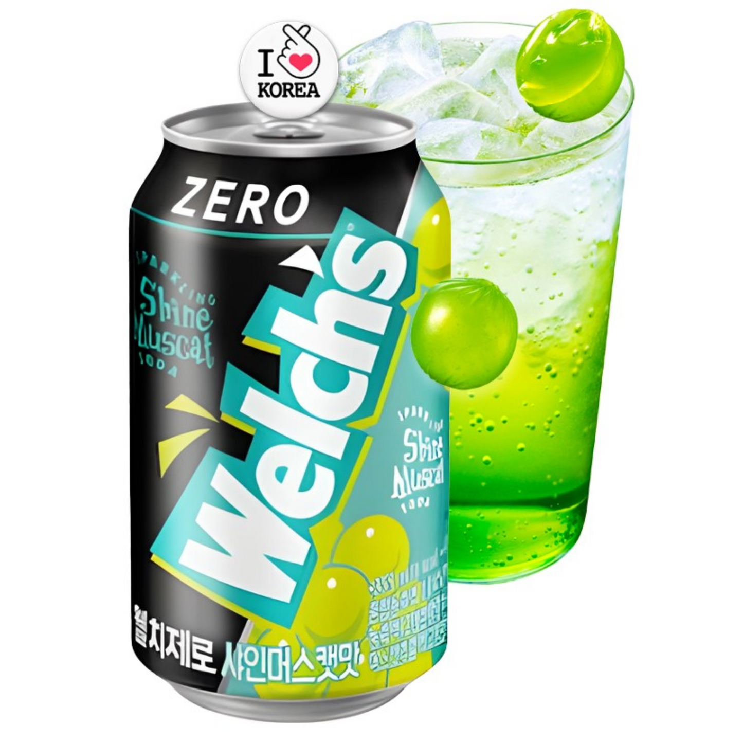 Welch's Zero Shine Muscat Soda 355ml (NONGSHIM) DATOVARE