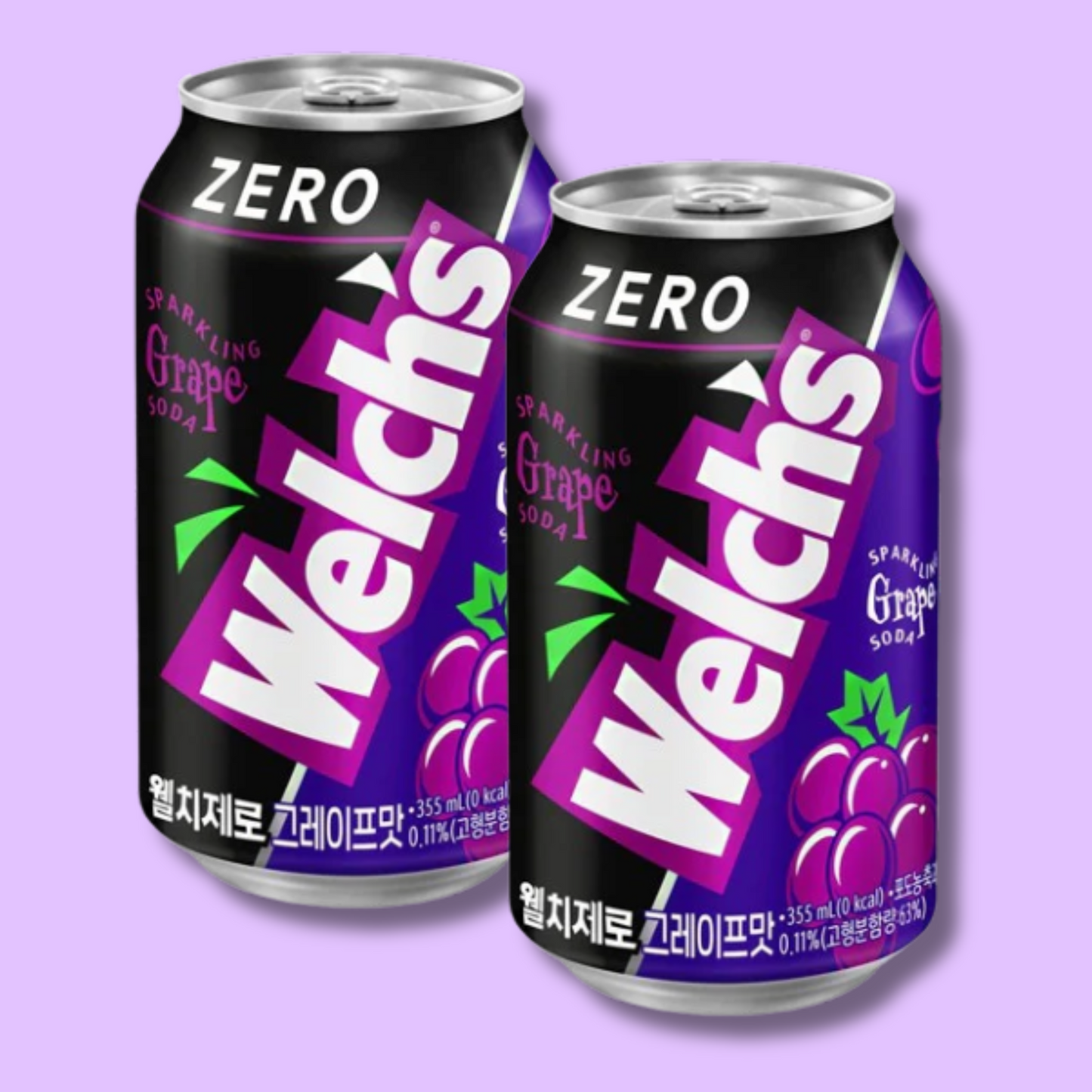 Welch's Zero Drue Soda 355ml (NONGSHIM) DATOVARE