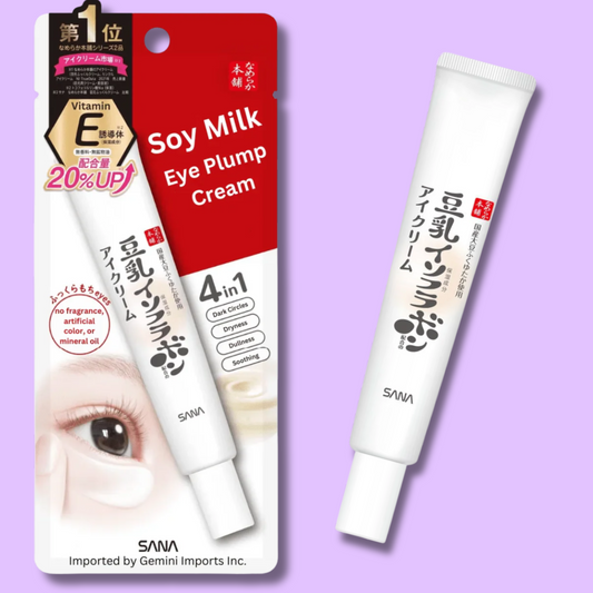 Nameraka Honpo Isoflavone Eye Cream for Dark Circles 20g (SANA)