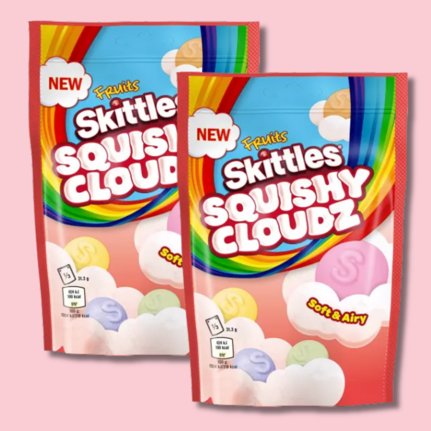 Skittles Squishy Cloudz Fruit 94g