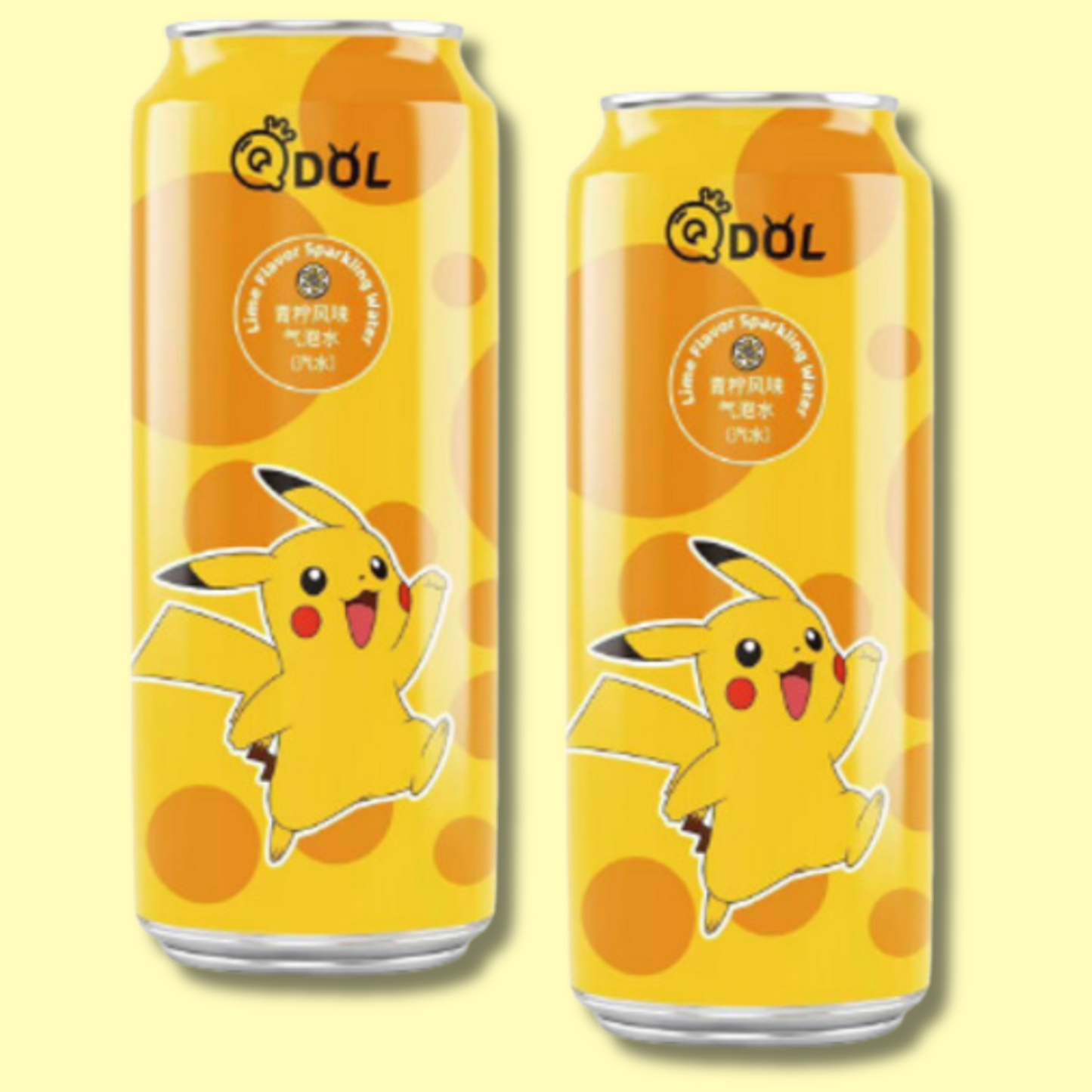 Pokemon Pikachu Lime Sparkling Water 500ml (QDOL) DATOVARE