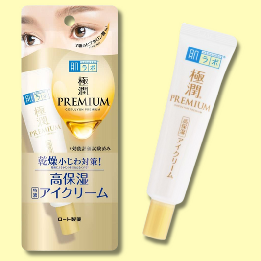 Hada Labo Gokujyun Premium Hyaluronic Aci Super Moist Eye Cream 20g (ROHTO)
