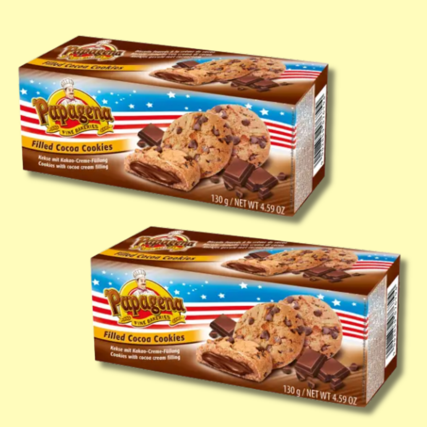 Choco Chip Cookies 130g (Papagena) DATOVARE