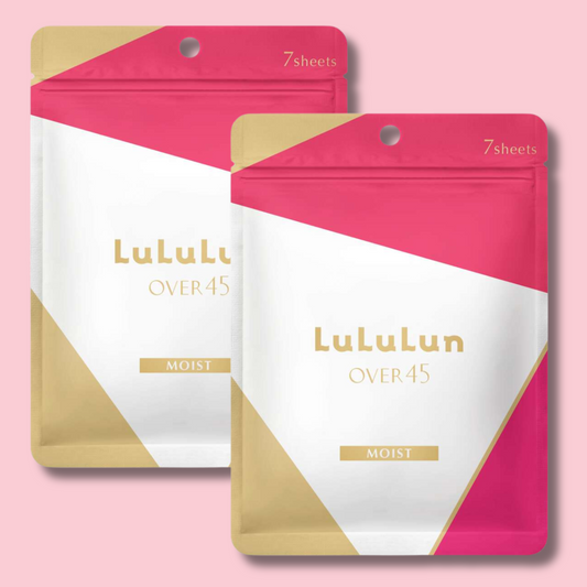 Lululun Over 45 Anti-Wrinkle Moist Face Mask 7 Sheets (LuLuLun)