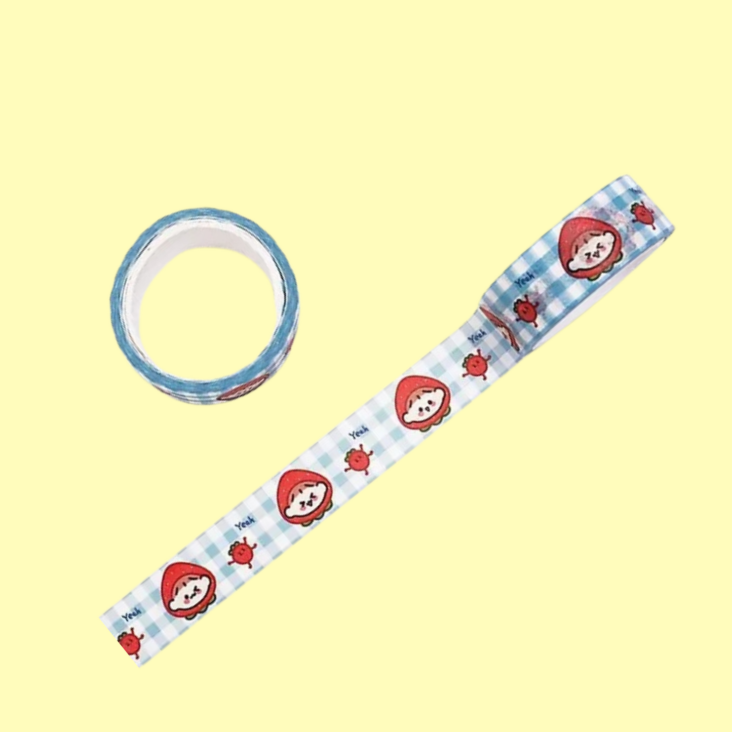 Kawaii Character Washi Tape Masking Tape
