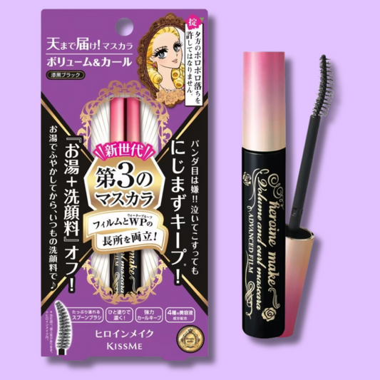 Kissme Heroine Make Long And Curl Waterproof Mascara Advanced 01 Jet Black 6g