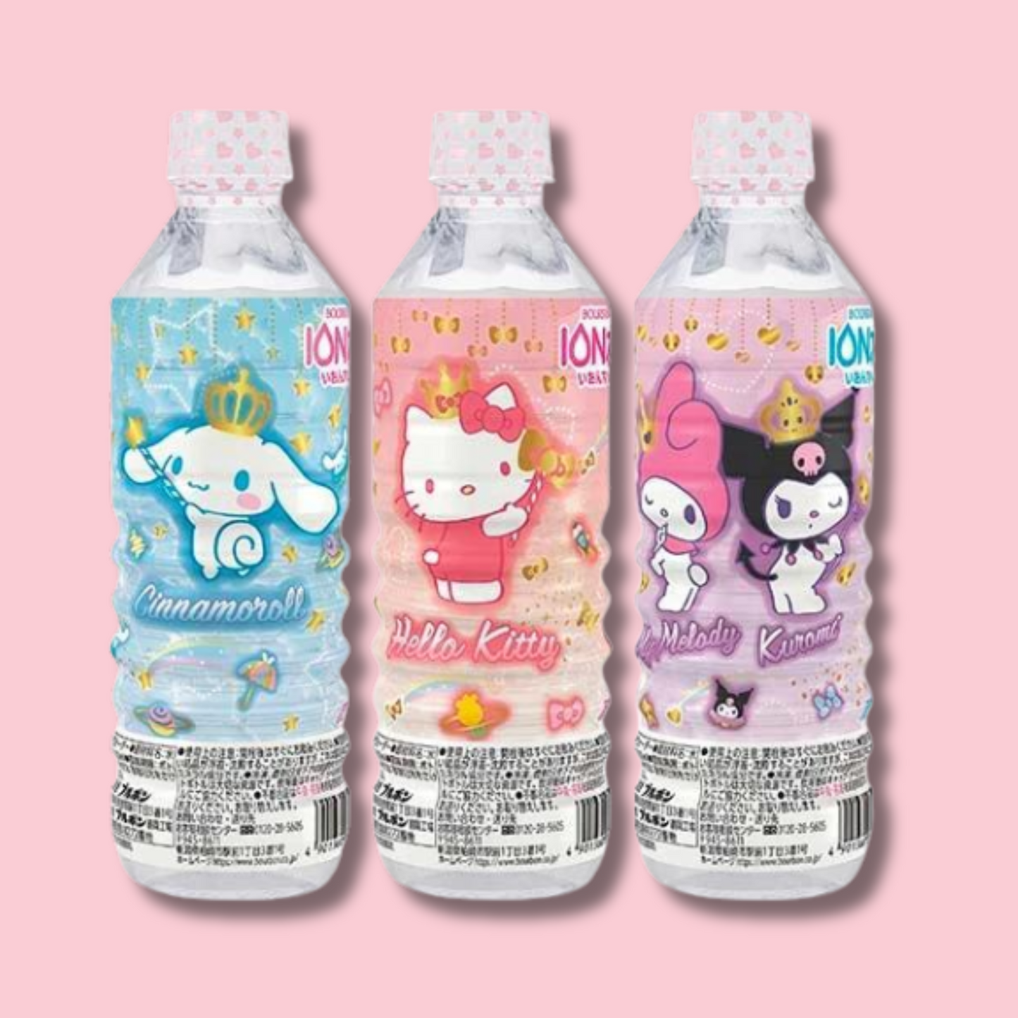Sanrio Ion Mineral Water 500ml (BOURBON)