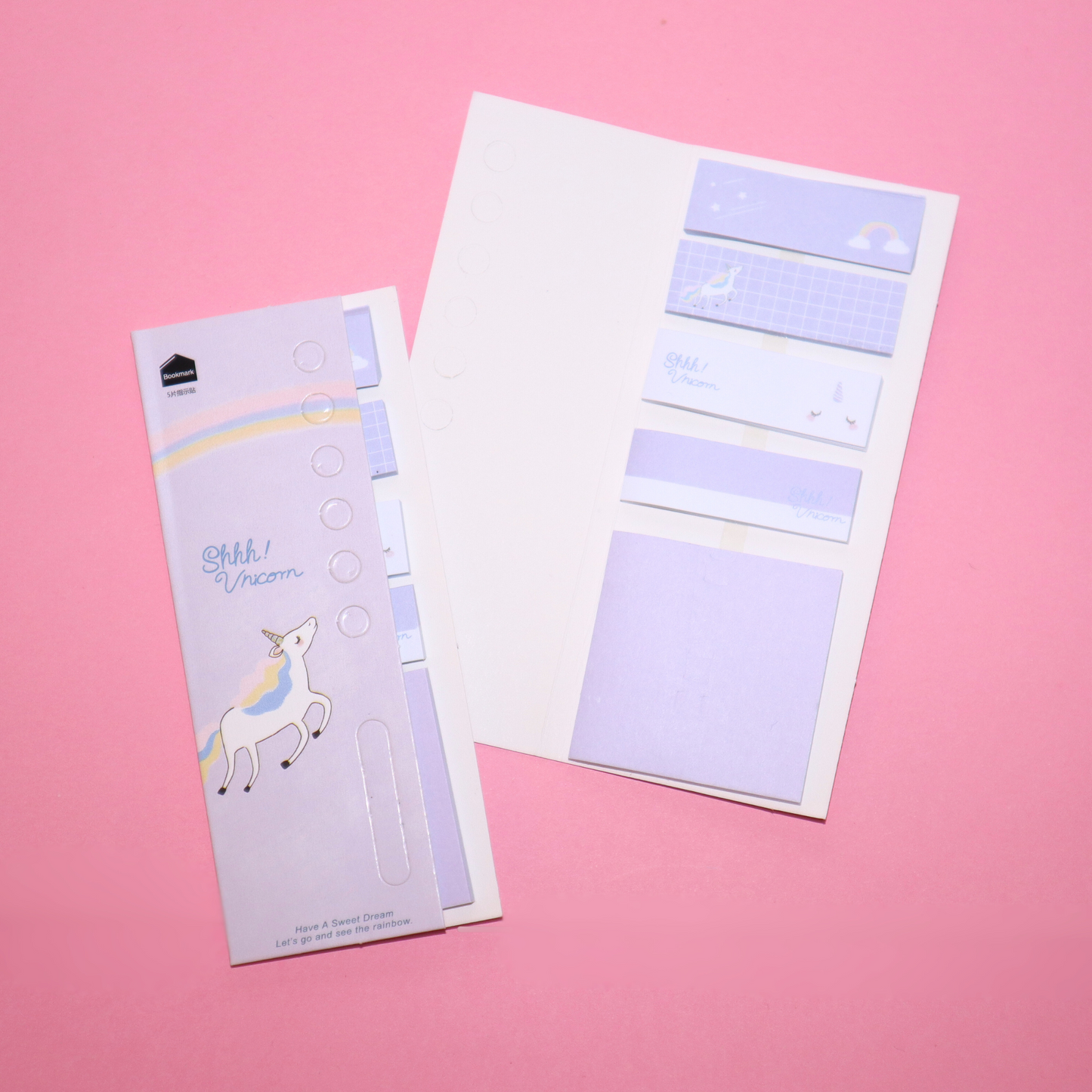 Sticky Notes Book Enhjørning