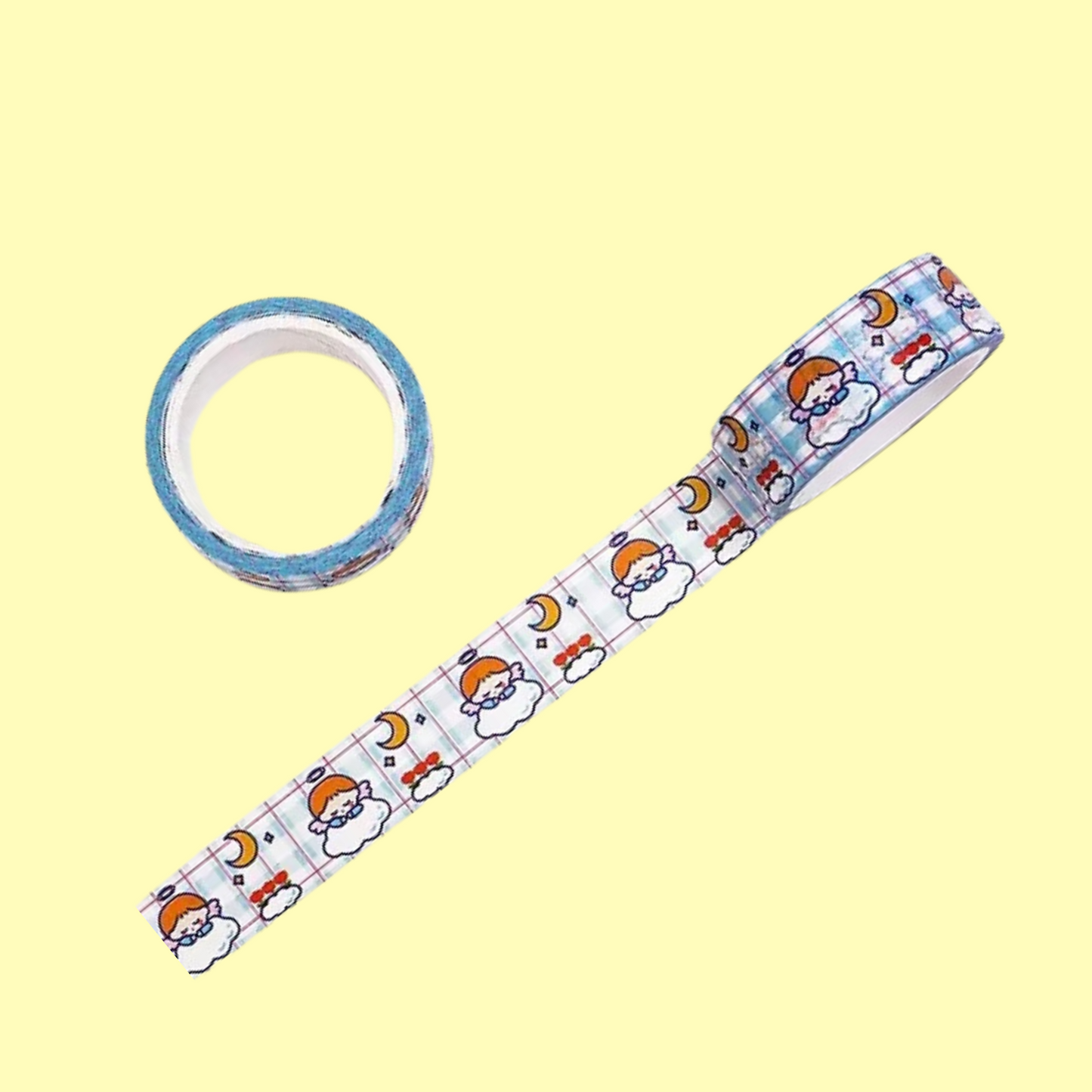 Kawaii Character Washi Tape Masking Tape