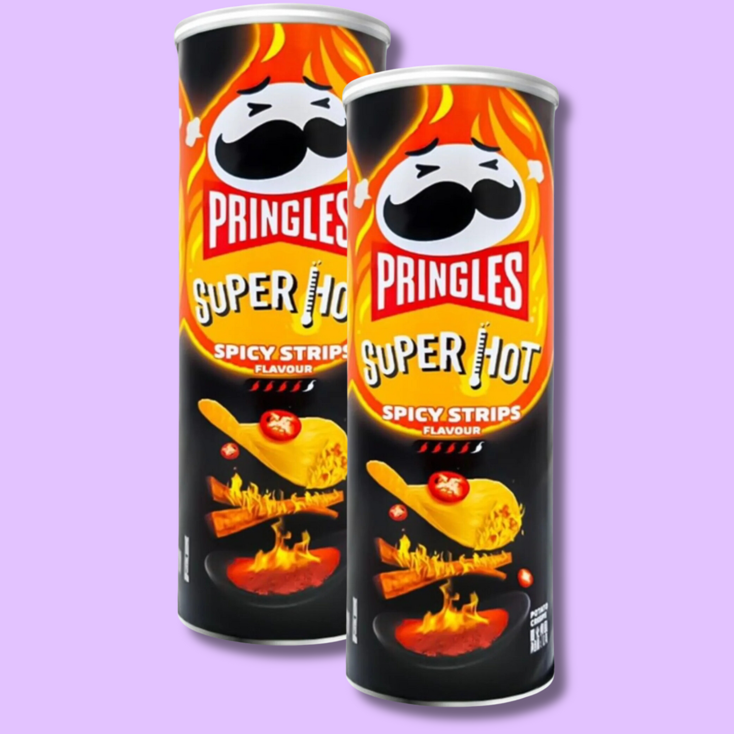 Pringles Super Hot Spicy Strips 110g DATOVARE