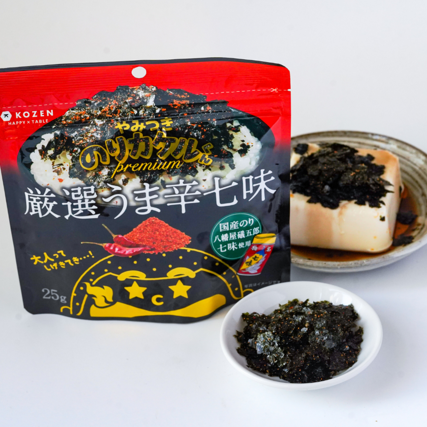Riskrydder Furikake Norikakeru Shichimi 25g (KOZENHONTEN) DATOVARE