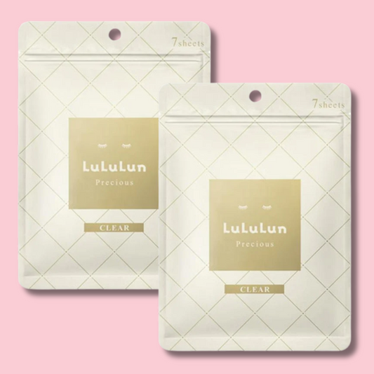 Lululun Precious White Clear Facial Sheet Mask 7pcs (LuLuLun)
