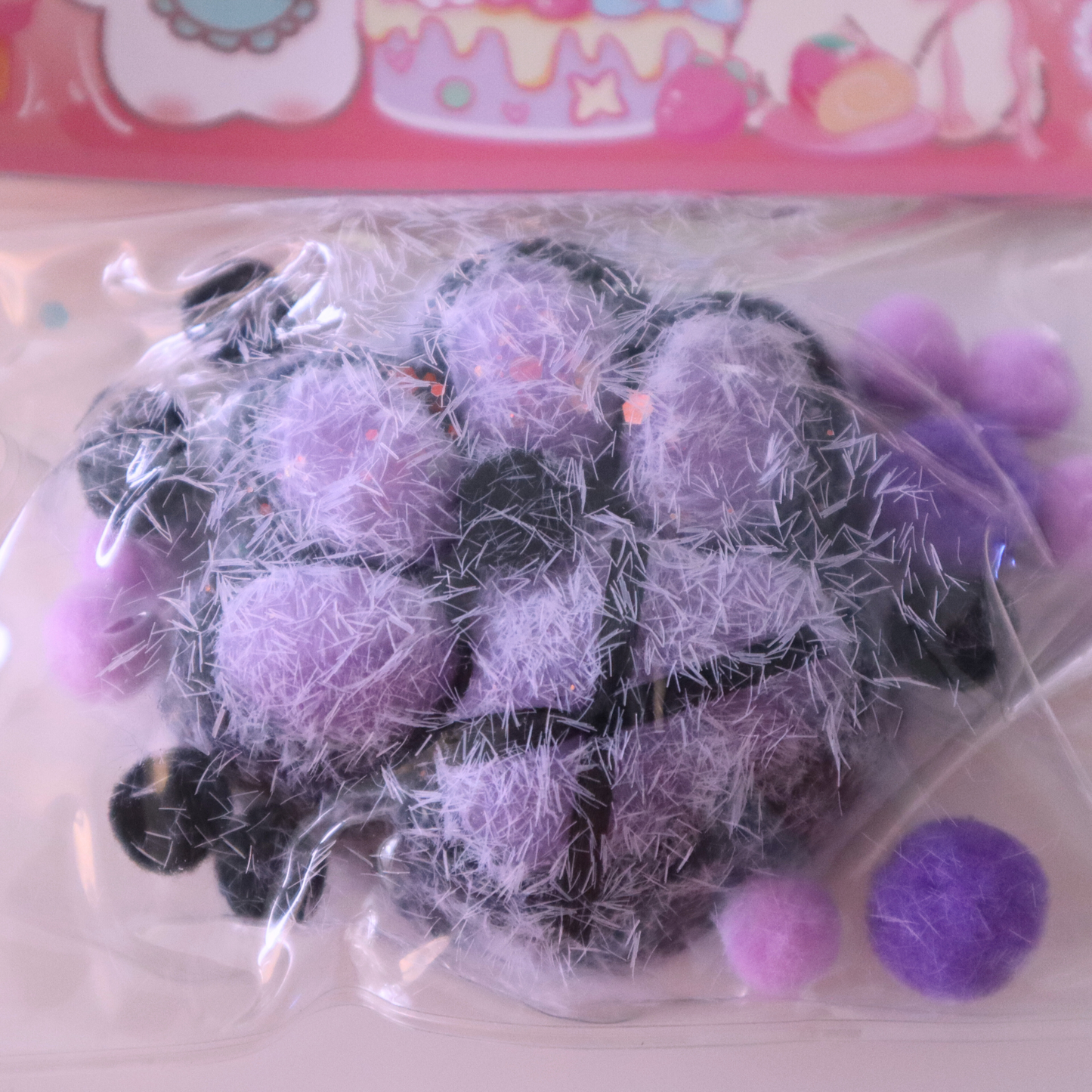 Taba Squishy Cat Paws with Pompom 7cm