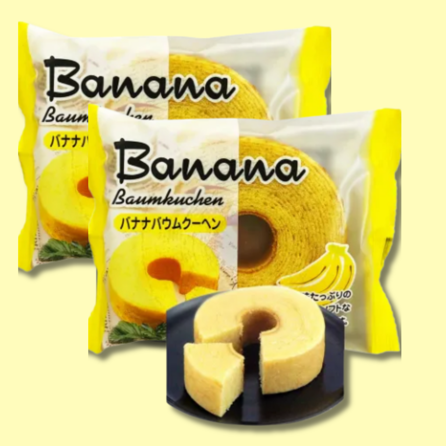 Soft Cake Baumkuchen Banana 80g (TAIYO) DATOVARE