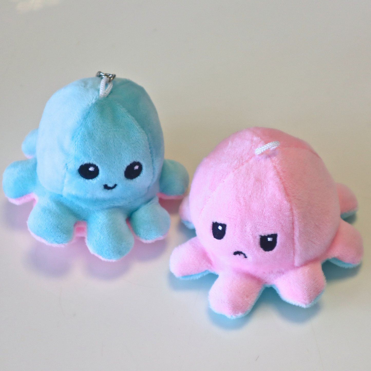 Plush Keychain Reversible Octopus 12cm