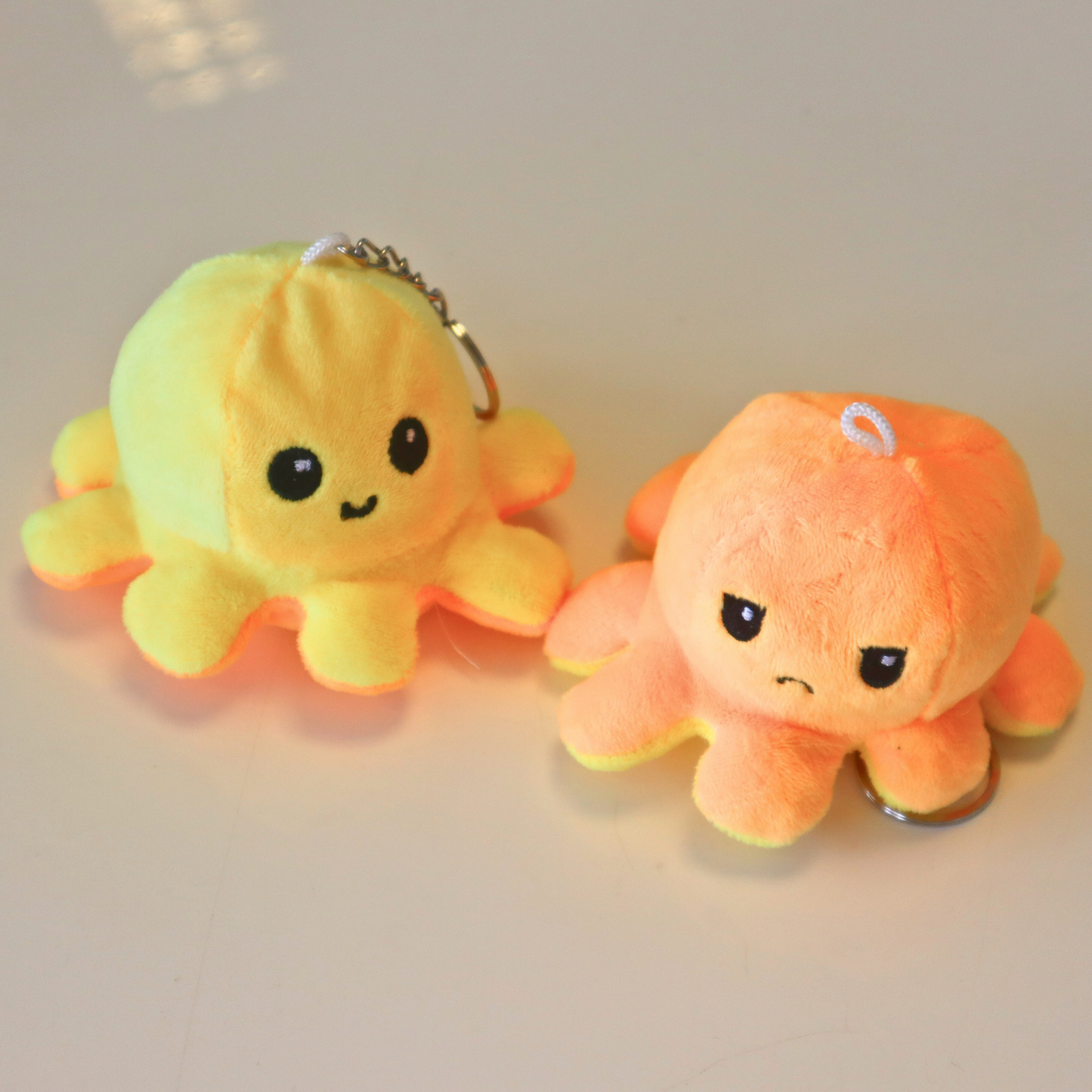Plush Keychain Reversible Octopus 12cm