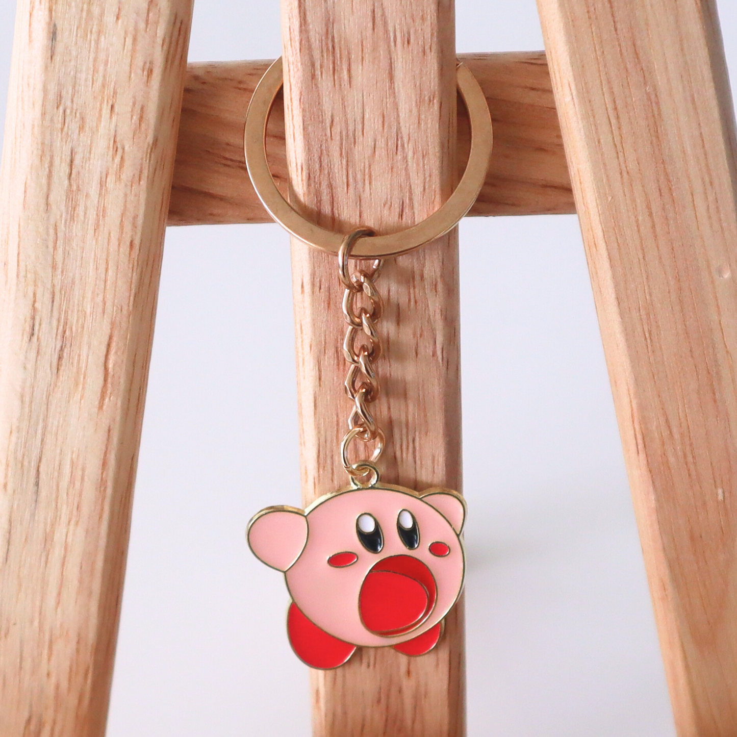 Metal Keychain Kirby