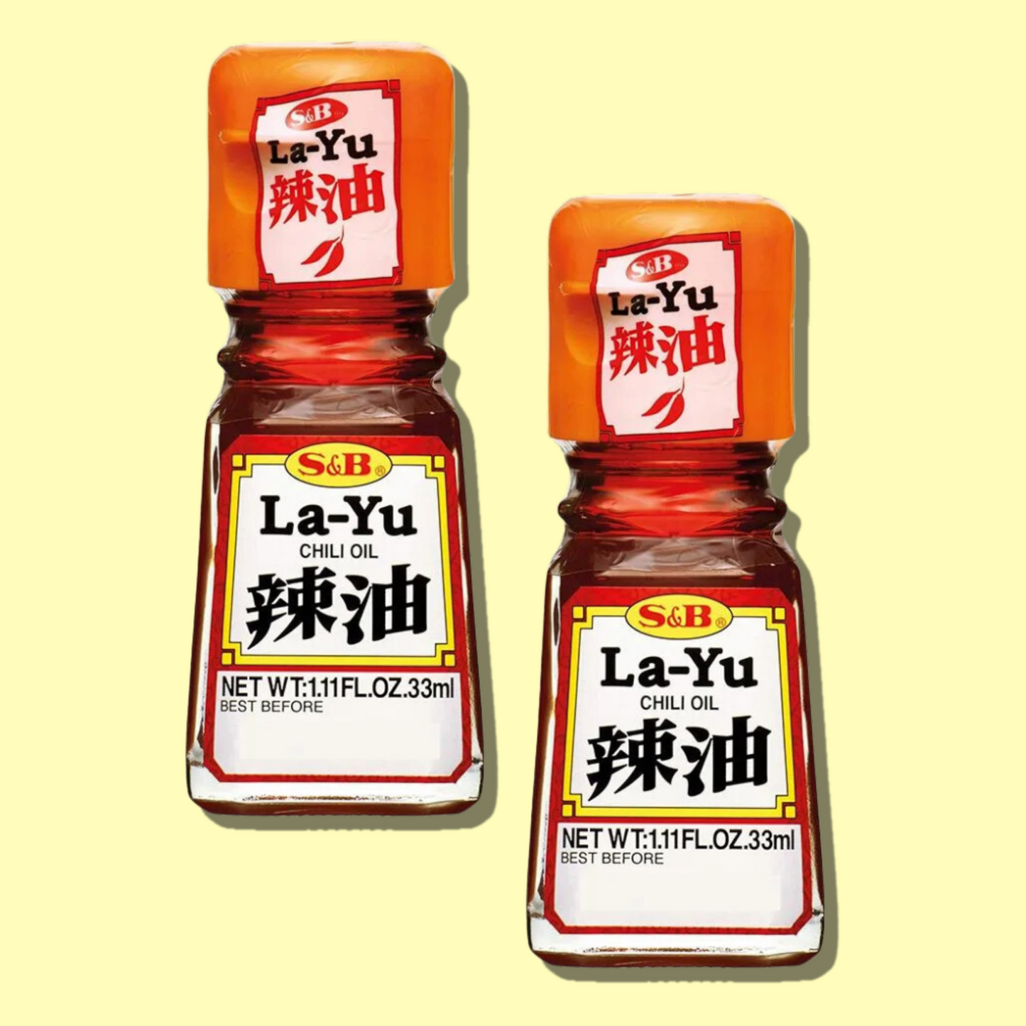 La-yu Chili Oil 33ml (S&B)