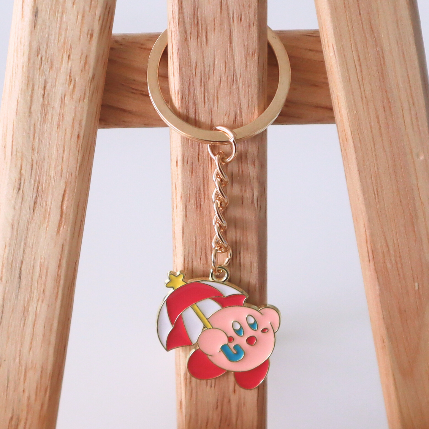 Metal Keychain Kirby