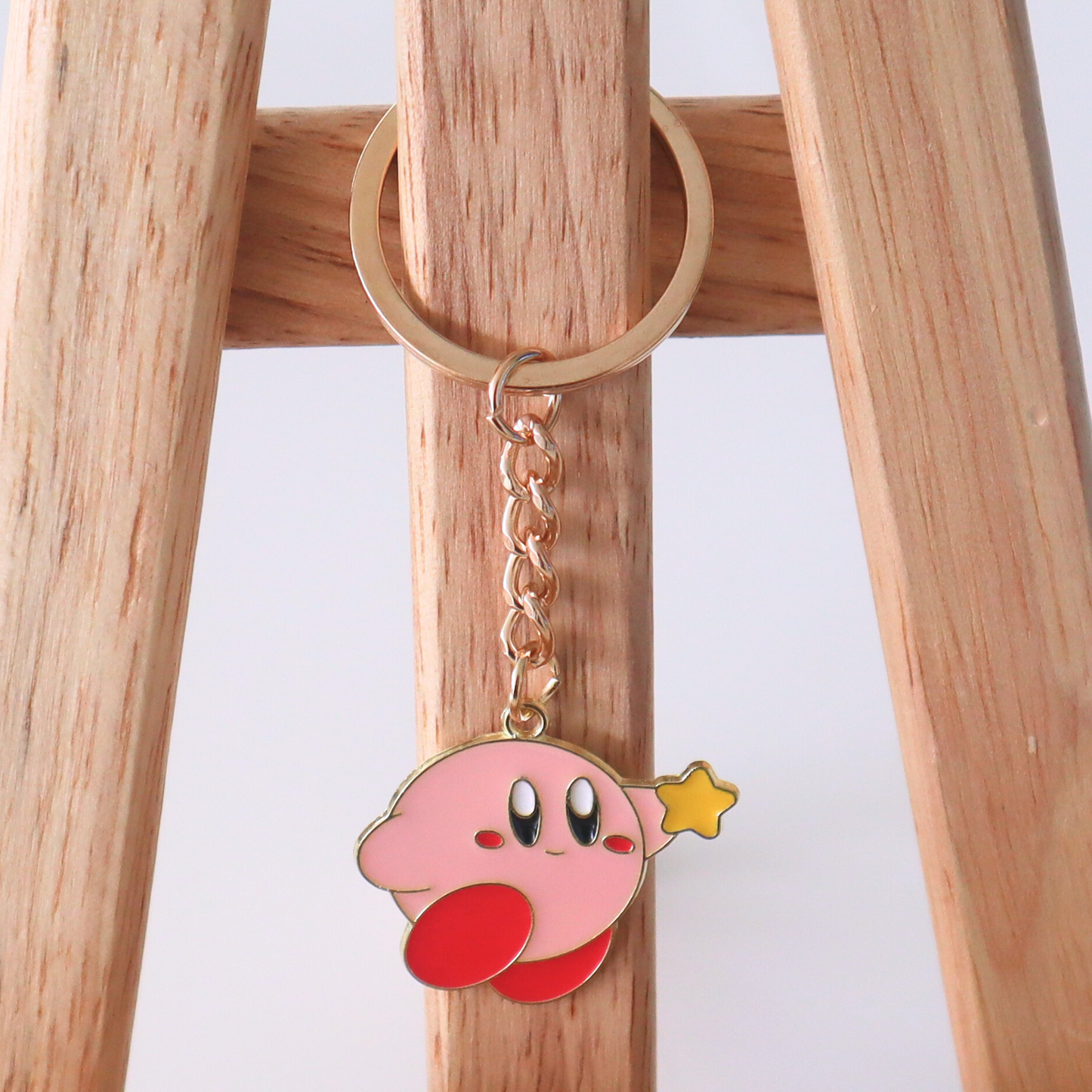 Metal Keychain Kirby