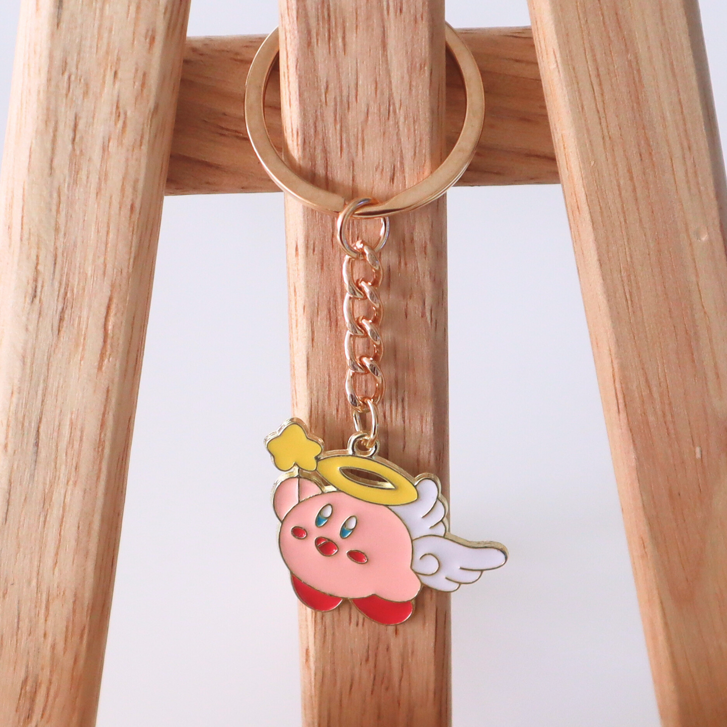 Metal Keychain Kirby