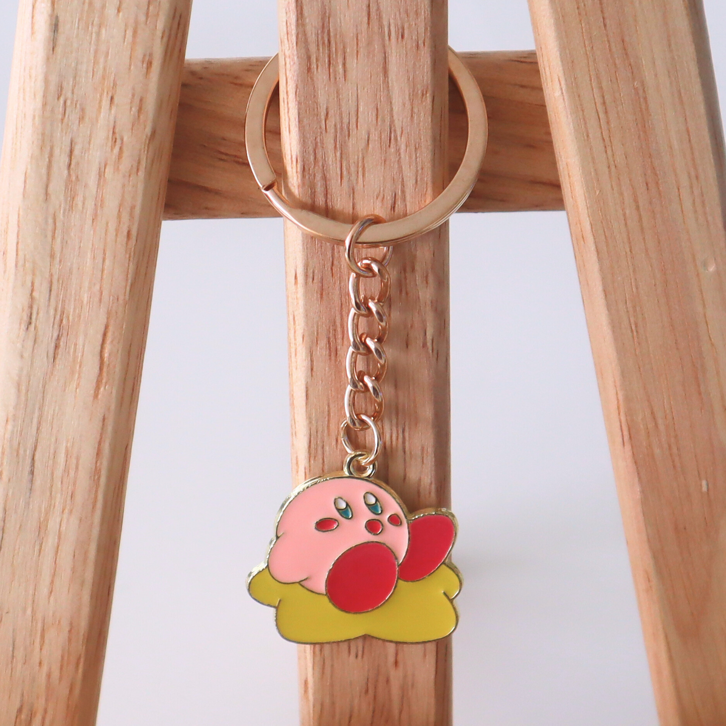 Metal Keychain Kirby
