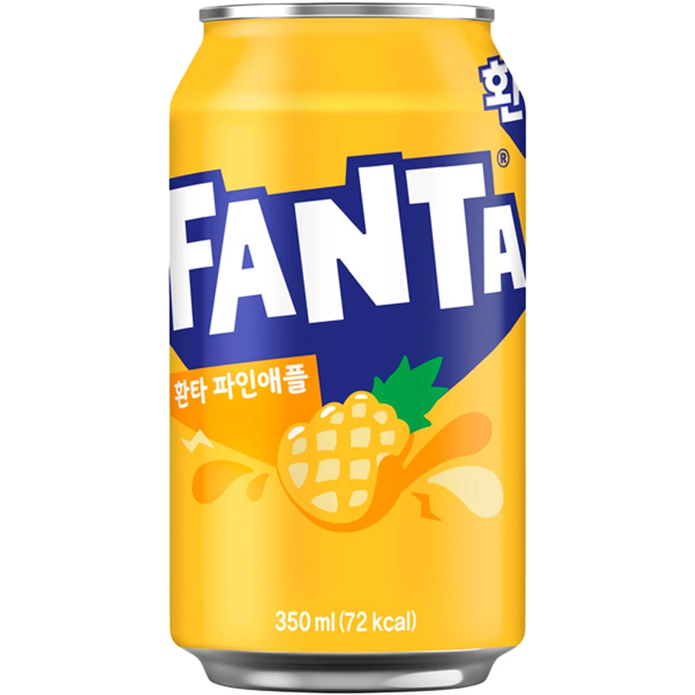 Korea Fanta Pineapple 350 ml (FANTA)