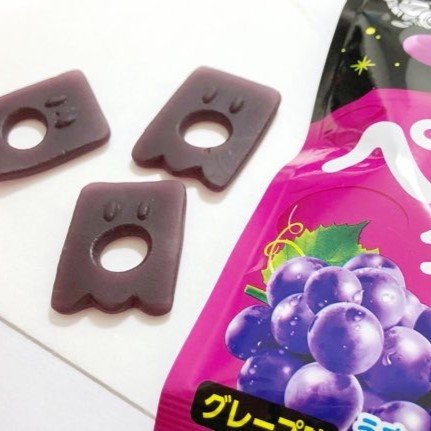 Peta Goo Gummy Candy Grape 50g (NOBEL)