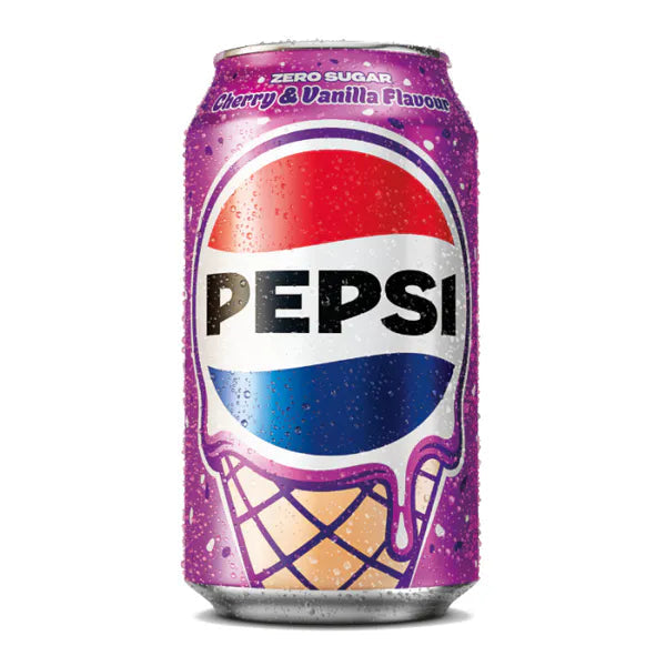 Pepsi Cherry & Vanilla Zero Sugar 330ml