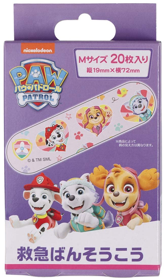 Paw Patrol M-Size First Aid Bandages 20stk (SKATER)