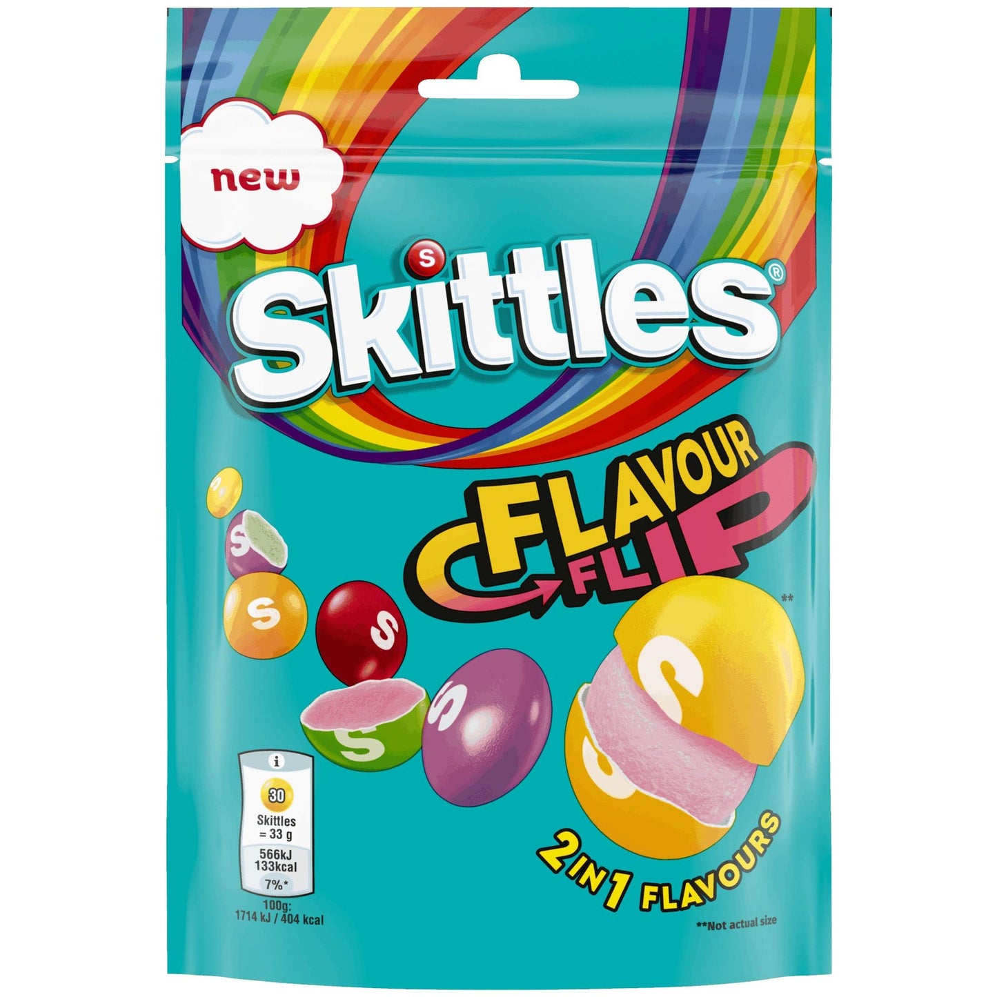 Skittles Fruit Flip Sweets 109g