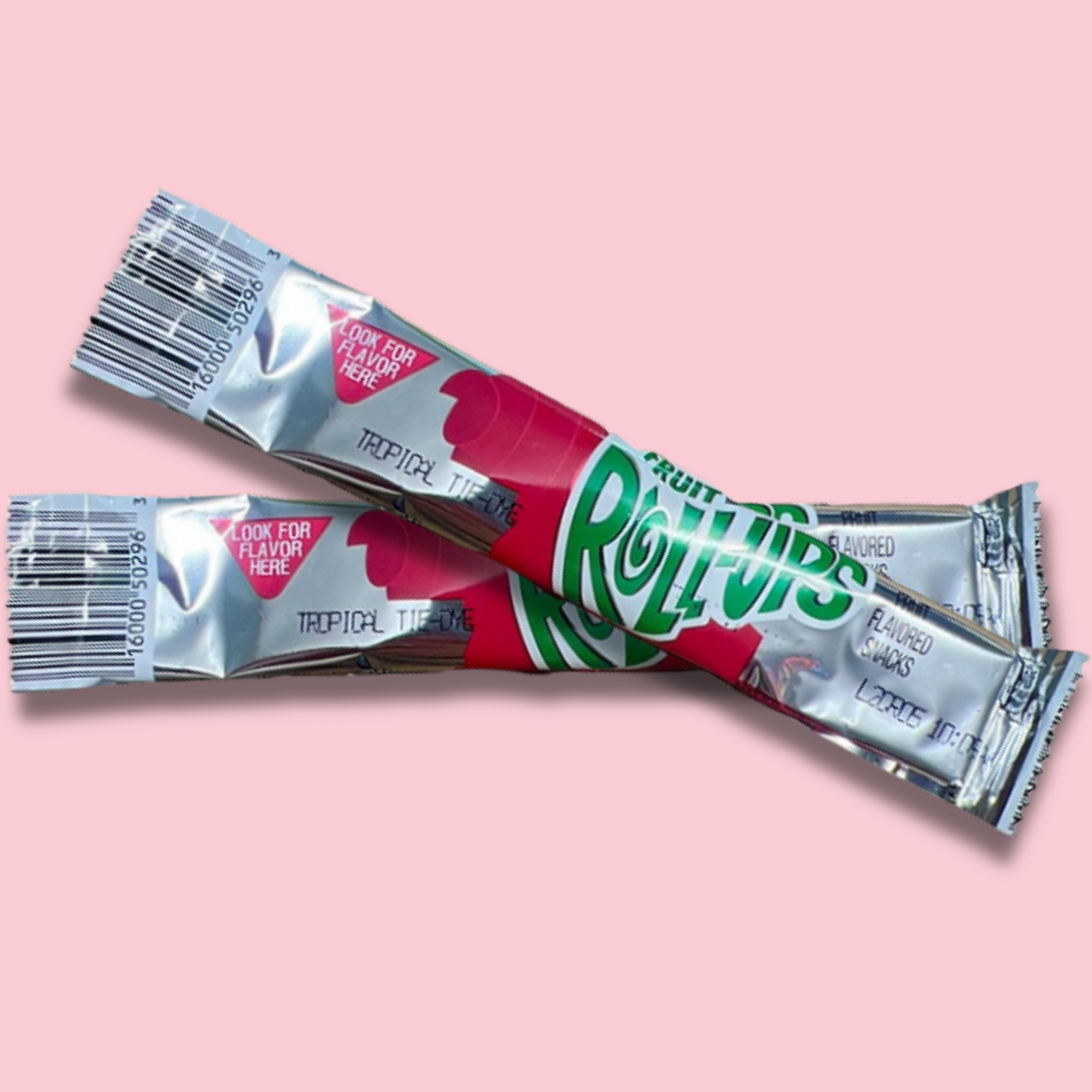 Fruit Roll-Ups Single 14g Tropical Tie-Dye/Strawberry Sensation