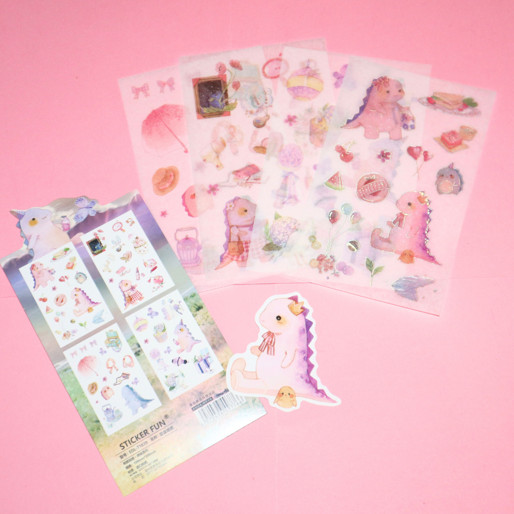 Sticker Sheet Sticker Fun Animals 4sheets