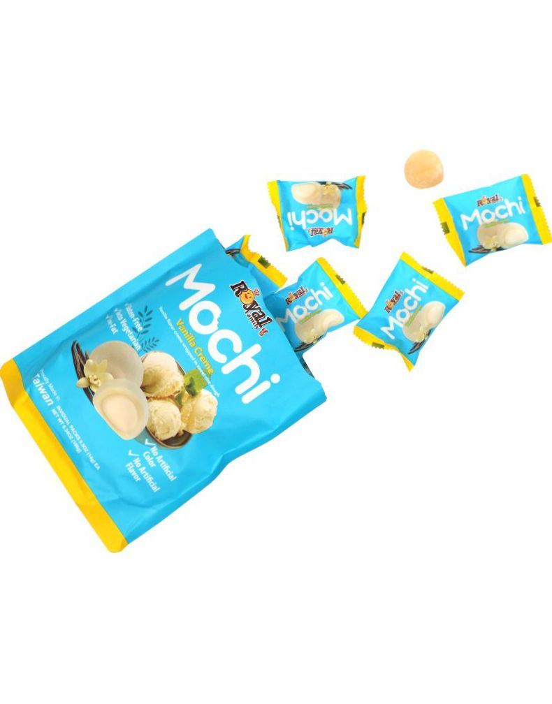 Mochi Vanilla Creme 120g 8stk (ROYAL FAMILY)
