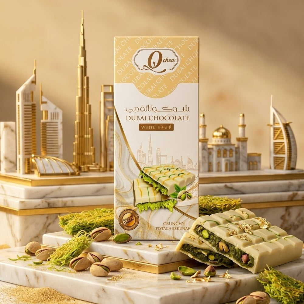 Dubai Chocolate White Chocolate 160g (EURENI) DATOVARE