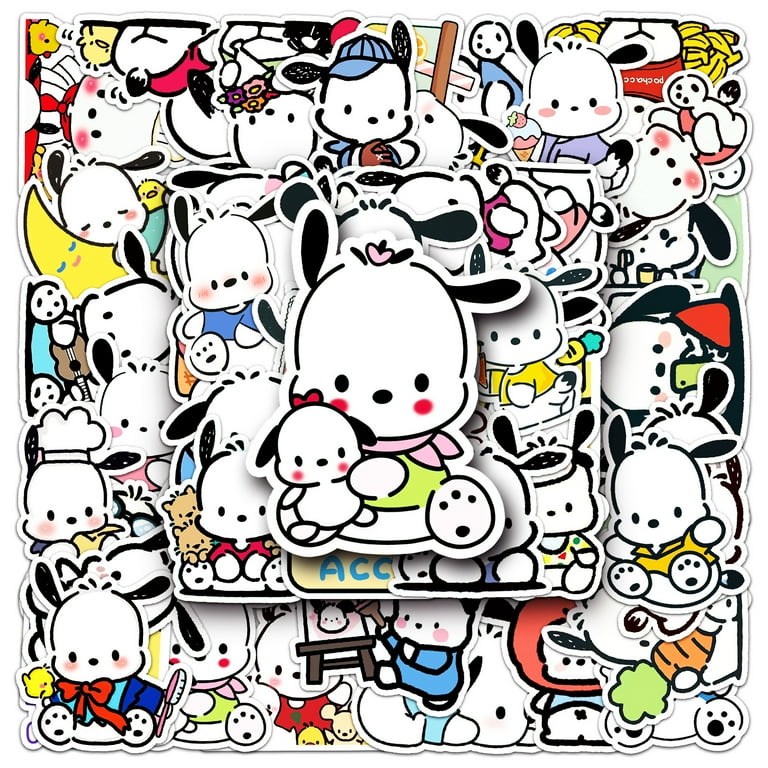 Sticker Flakes Pochacco Sanrio