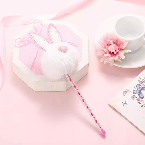 Rabbit Plushy Gel Pen