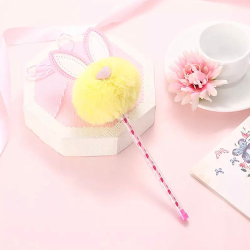 Rabbit Plushy Gel Pen