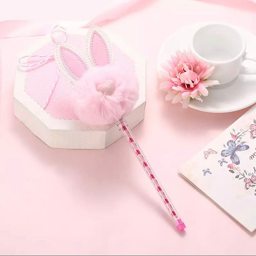 Rabbit Plushy Gel Pen