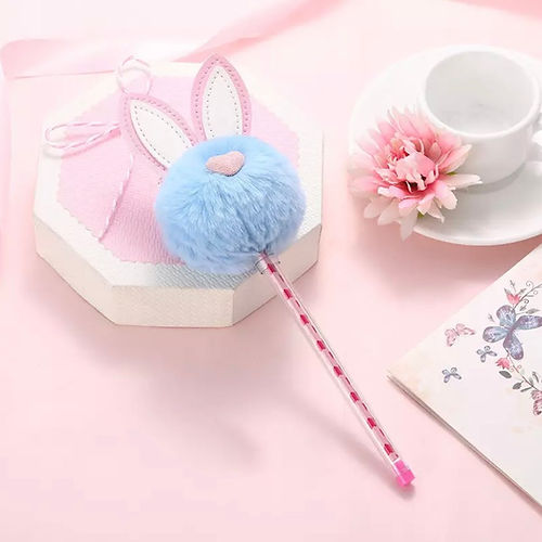 Rabbit Plushy Gel Pen