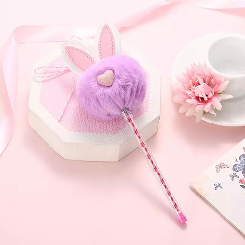 Rabbit Plushy Gel Pen