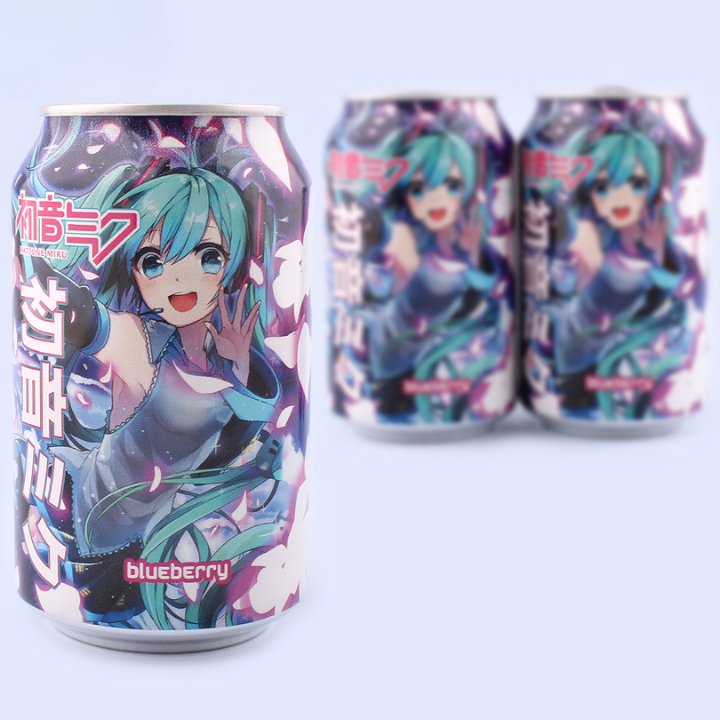 Hatsune Miku Soda Blueberry Flavour 330ml (KAWAJI)