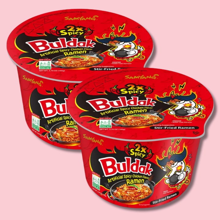 Samyang Big Bowl 2X Spicy Hot Chicken Flavor Ramen 105g (SAMYANG) DATOVARE