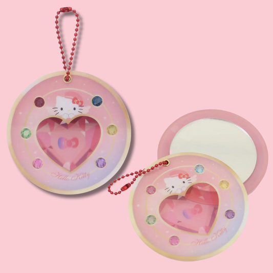 Sanrio Compact Acrylic Mirror Magical Jewelry Hello Kitty