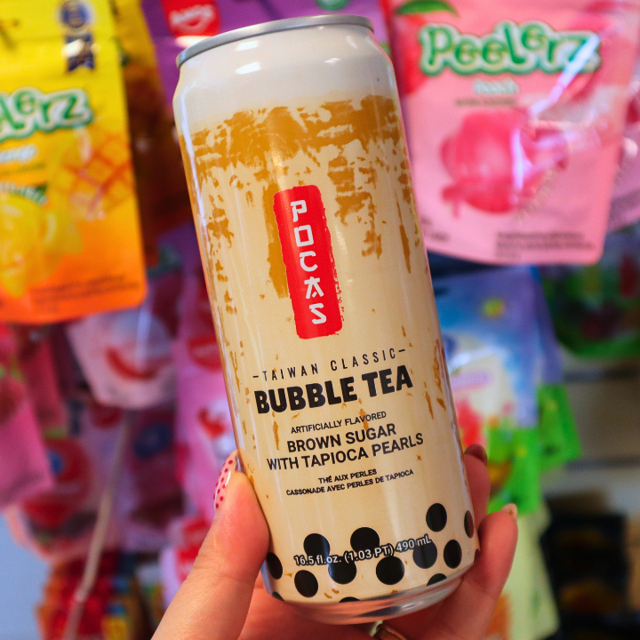 Bubble Tea Tapioca Pearls Brown Sugar 490ml (POCAS)