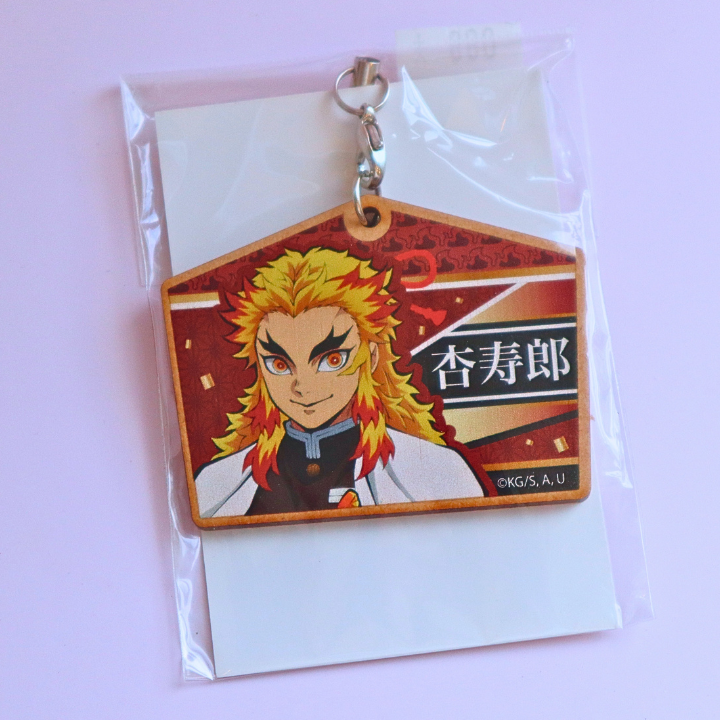 Demon Slayer Wooden Bill Strap Vol.2 Kimetsu no Yaiba Kyojuro Rengoku