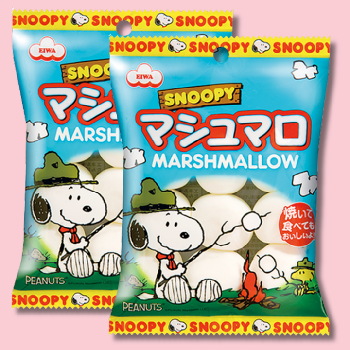 Snoopy Vanilla Big Marshmallows 65g (EIWA)