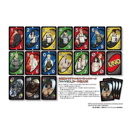 UNO Card Game Attack on Titan (Ensky)
