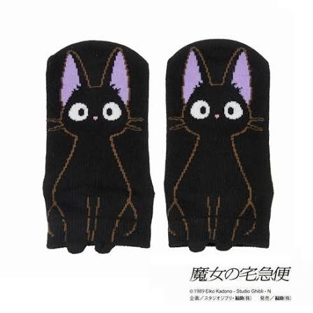 Ghibli Kids Socks Kiki's Delivery Service Jiji EUR 21-30 (Fukusuke)