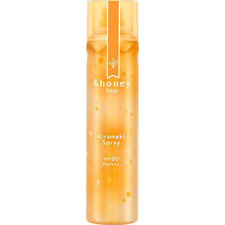 &honey Deep Moist Hair Gloss Spray Hair Styling & UV Protection 100g (ViCREA)